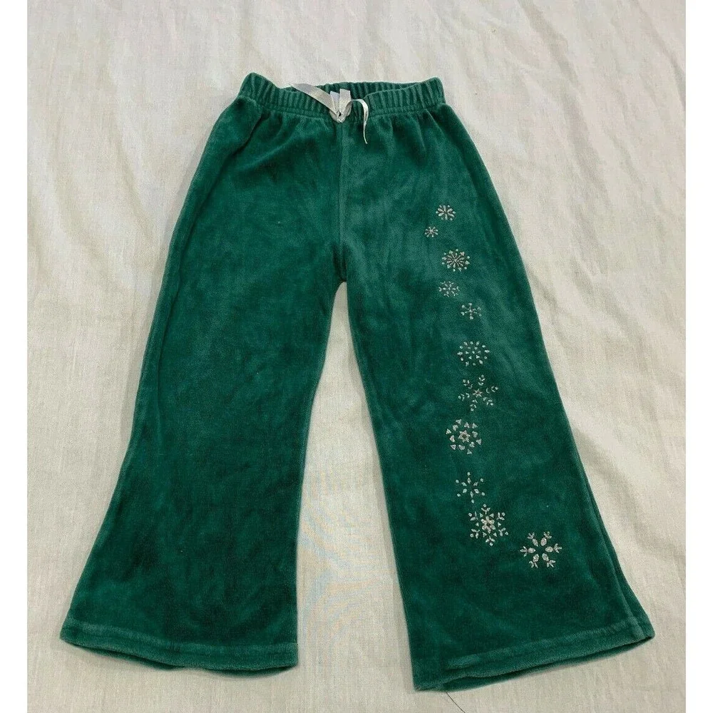 GIRLS VELOUR PANTS SIZE 24 MONTHS